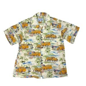 Vintage‎ Kilauea Hawaiian Aloha Shirt Mens Size L Rayon Made in Hawaii USA